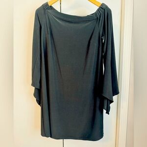 American Living Dress Flutter Sleeve *Black Size 2*